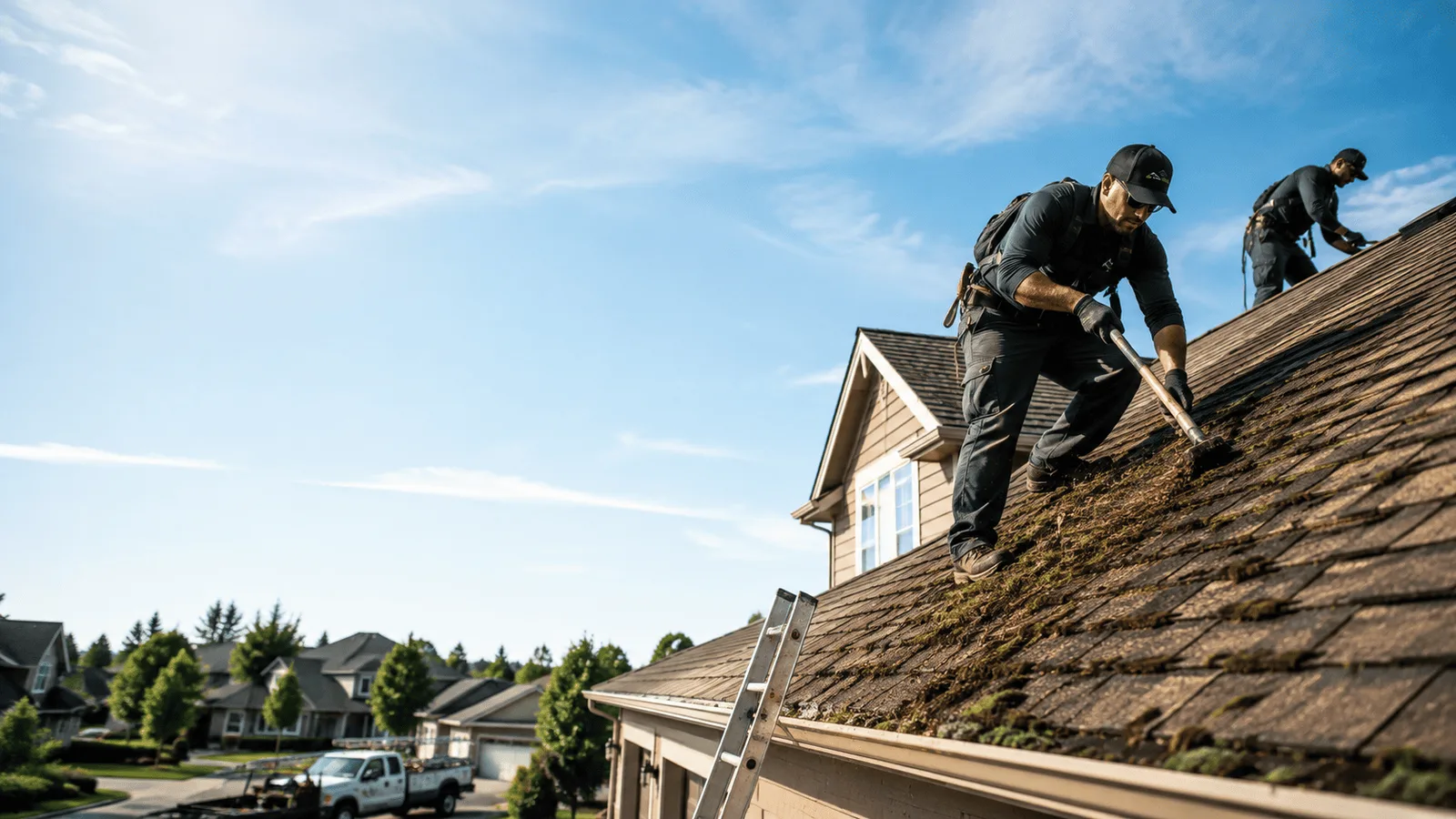 Roof Moss Removal in Seneca, WI near me